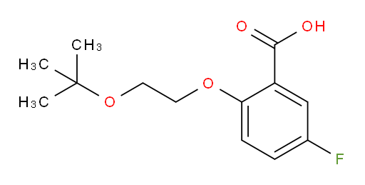 2-(2-(tert-butoxy)ethoxy)-5-fluorobenzoic acid