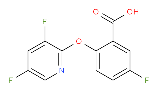 2-((3,5-difluoropyridin-2-yl)oxy)-5-fluorobenzoic acid