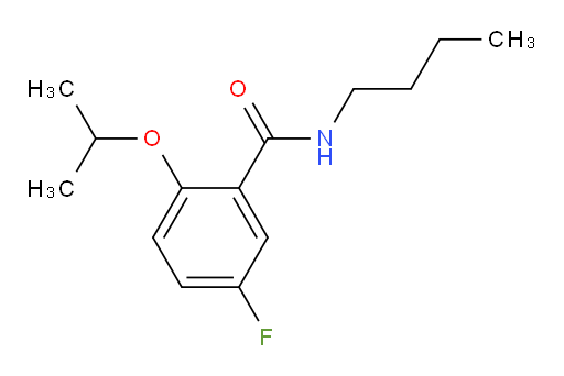 N-butyl-5-fluoro-2-isopropoxybenzamide