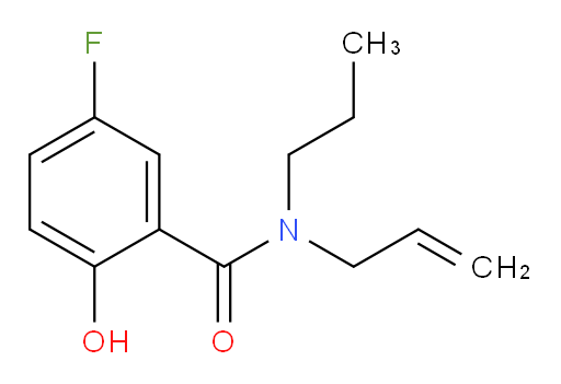 N-allyl-5-fluoro-2-hydroxy-N-propylbenzamide