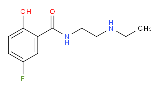 N-(2-(ethylamino)ethyl)-5-fluoro-2-hydroxybenzamide