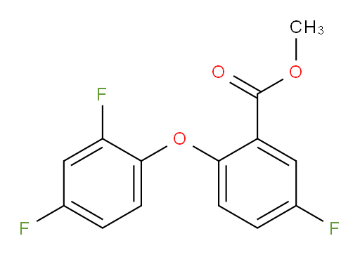 methyl 2-(2,4-difluorophenoxy)-5-fluorobenzoate
