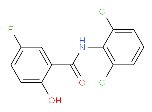 N-(2,6-dichlorophenyl)-5-fluoro-2-hydroxybenzamide
