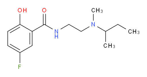 N-(2-(sec-butyl(methyl)amino)ethyl)-5-fluoro-2-hydroxybenzamide