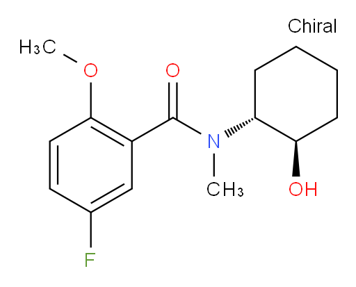 5-fluoro-N-((1R,2R)-2-hydroxycyclohexyl)-2-methoxy-N-methylbenzamide