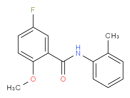 5-fluoro-2-methoxy-N-(o-tolyl)benzamide