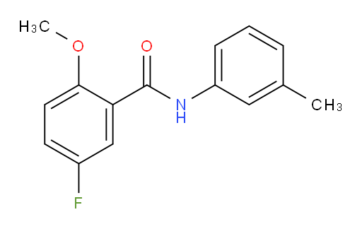 5-fluoro-2-methoxy-N-(m-tolyl)benzamide