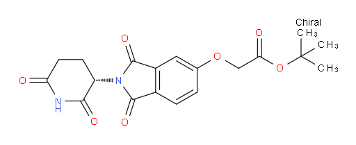 (S)-tert-butyl 2-((2-(2,6-dioxopiperidin-3-yl)-1,3-dioxoisoindolin-5-yl)oxy)acetate