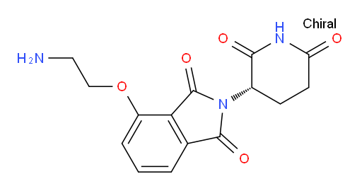 (S)-4-(2-aminoethoxy)-2-(2,6-dioxopiperidin-3-yl)isoindoline-1,3-dione