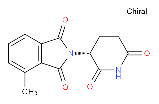 (R)-2-(2,6-dioxopiperidin-3-yl)-4-methylisoindoline-1,3-dione