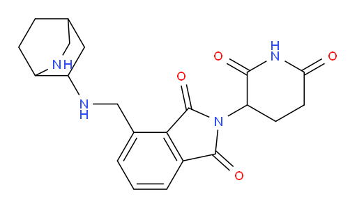 4-((2-azabicyclo[2.2.2]octan-6-ylamino)methyl)-2-(2,6-dioxopiperidin-3-yl)isoindoline-1,3-dione