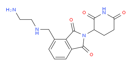 4-(((2-aminoethyl)amino)methyl)-2-(2,6-dioxopiperidin-3-yl)isoindoline-1,3-dione