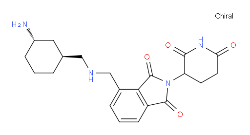 4-(((((1S,3S)-3-aminocyclohexyl)methyl)amino)methyl)-2-(2,6-dioxopiperidin-3-yl)isoindoline-1,3-dione