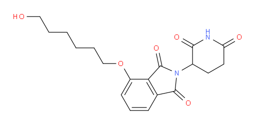 2-(2,6-dioxopiperidin-3-yl)-4-((6-hydroxyhexyl)oxy)isoindoline-1,3-dione