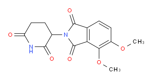 2-(2,6-dioxopiperidin-3-yl)-4,5-dimethoxyisoindoline-1,3-dione