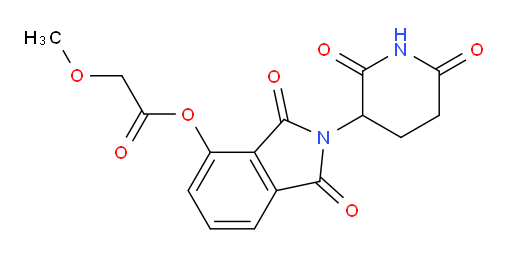 2-(2,6-dioxopiperidin-3-yl)-1,3-dioxoisoindolin-4-yl 2-methoxyacetate