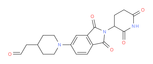 2-(1-(2-(2,6-dioxopiperidin-3-yl)-1,3-dioxoisoindolin-5-yl)piperidin-4-yl)acetaldehyde