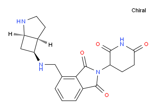 4-(((1R,5R,6S)-2-azabicyclo[3.2.0]heptan-6-ylamino)methyl)-2-(2,6-dioxopiperidin-3-yl)isoindoline-1,3-dione