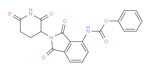 phenyl (2-(2,6-dioxopiperidin-3-yl)-1,3-dioxoisoindolin-4-yl)carbamate
