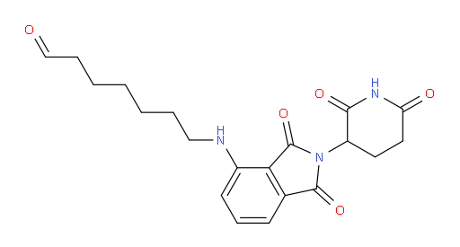7-((2-(2,6-dioxopiperidin-3-yl)-1,3-dioxoisoindolin-4-yl)amino)heptanal