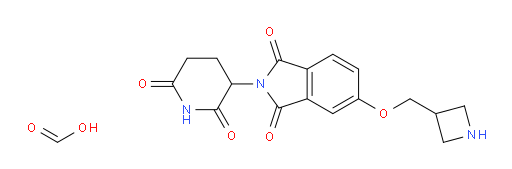 5-(azetidin-3-ylmethoxy)-2-(2,6-dioxopiperidin-3-yl)isoindoline-1,3-dione formate