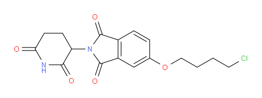 5-(4-chlorobutoxy)-2-(2,6-dioxopiperidin-3-yl)isoindoline-1,3-dione