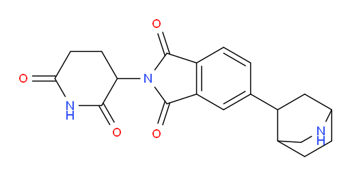 5-(2-azabicyclo[2.2.2]octan-5-yl)-2-(2,6-dioxopiperidin-3-yl)isoindoline-1,3-dione