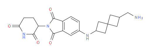 5-((6-(aminomethyl)spiro[3.3]heptan-2-yl)amino)-2-(2,6-dioxopiperidin-3-yl)isoindoline-1,3-dione