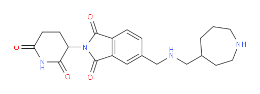 5-(((azepan-4-ylmethyl)amino)methyl)-2-(2,6-dioxopiperidin-3-yl)isoindoline-1,3-dione