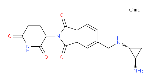 5-((((1R,2R)-2-aminocyclopropyl)amino)methyl)-2-(2,6-dioxopiperidin-3-yl)isoindoline-1,3-dione