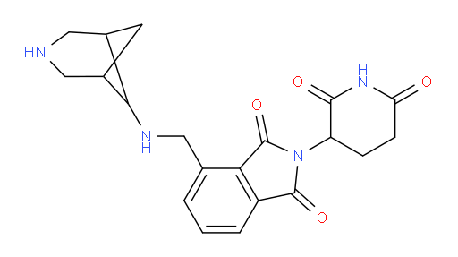 4-((3-azabicyclo[3.1.1]heptan-6-ylamino)methyl)-2-(2,6-dioxopiperidin-3-yl)isoindoline-1,3-dione