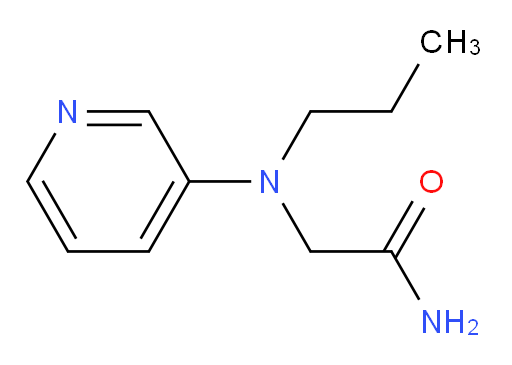 2-(propyl(pyridin-3-yl)amino)acetamide