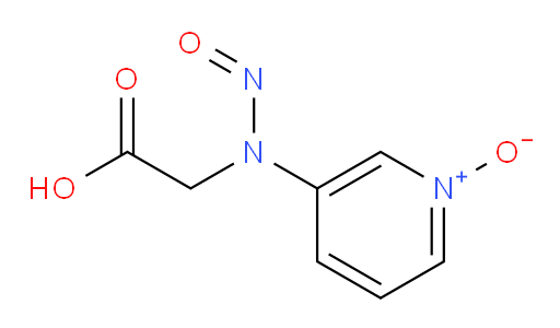 3-((carboxymethyl)(nitroso)amino)pyridine 1-oxide