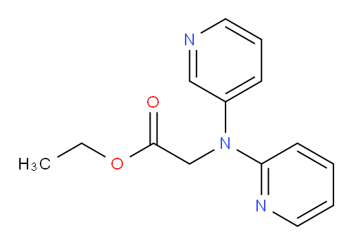 ethyl 2-(pyridin-2-yl(pyridin-3-yl)amino)acetate