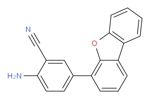 2-amino-5-(dibenzo[b,d]furan-4-yl)benzonitrile