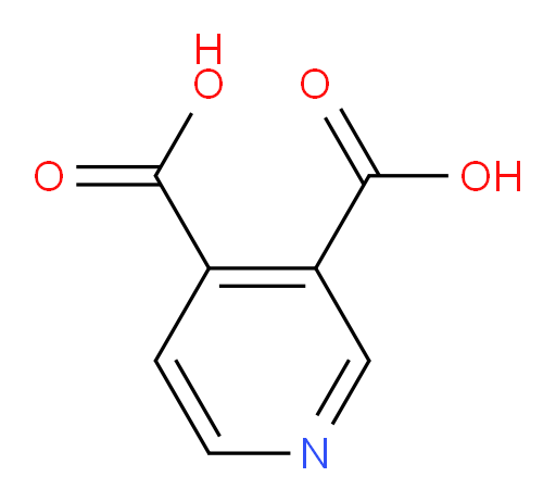AKOS 92171;Pyridine-3;3.4-吡啶二羟酸99%;CINCHOMERONIC ACID;RARECHEM AL BO 1260;Chinchomeronic acid;4-dicarboxylic acid;3,4-PYRIDINEDICARBOXYLIC ACID;cinchomeronic acid crystalline;PYRIDINE-3,4-DICARBOXYLIC ACID