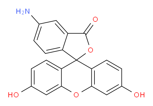 5-amino-3',6'-dihydroxy-3H-spiro[isobenzofuran-1,9'-xanthen]-3-one
