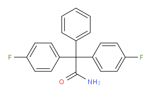 Senicapoc;ICA 17043;2,2-bis(4-fluorophenyl)-2-phenyl-acetamide;4-Fluoro-A-(4-Fluorophenyl)-A-Phenyl-BenzeneacetaMide;Benzeneacetamide, 4-fluoro-a-(4-fluorophenyl)-a-phenyl-;4-Fluoro-alpha-(4-fluorophenyl)-alpha-phenylbenzeneacetamide