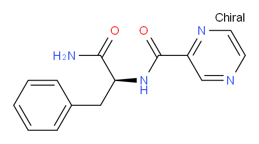 (S)-N-(1-amino-1-oxo-3-phenylpropan-2-yl)pyrazine-2-carboxamide
