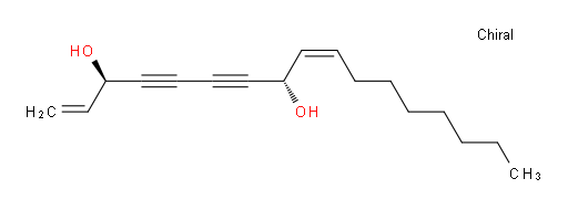 (3R,8S,Z)-heptadeca-1,9-dien-4,6-diyne-3,8-diol