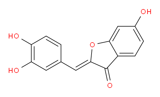 SULFURETIN;SULPHURETIN;SULFURETIN hplc;SULFURETIN WITH HPLC;3',4',6-TRIHYDROXYAURONE;6,3',4'-TRIHYDROXYAURONE;3',4',6-Trihydroxybenzalcoumaranone;2-(3,4-dihydroxybenzylidene)-6-hydroxy-2H-benzofuran-3-one;2-(3,4-Dihydroxybenzylidene)-6-hydroxy-3(2H)-benzofuranone;2-[(Z)-(3,4-Dihydroxyphenyl)methylene]-6-hydroxybenzofuran-3(2H)-one
