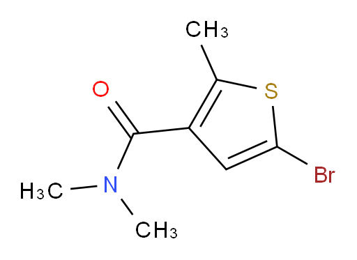 5-bromo-N,N,2-trimethylthiophene-3-carboxamide