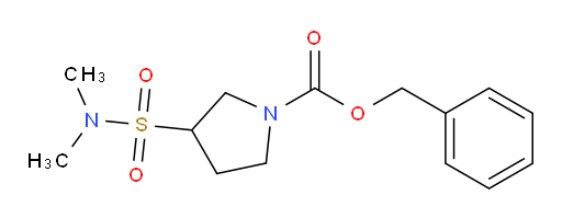benzyl 3-(dimethylsulfamoyl)pyrrolidine-1-carboxylate