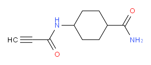 4-(prop-2-ynamido)cyclohexane-1-carboxamide