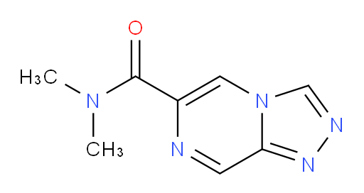 N,N-dimethyl-[1,2,4]triazolo[4,3-a]pyrazine-6-carboxamide