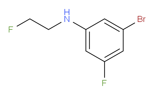 3-bromo-5-fluoro-N-(2-fluoroethyl)aniline