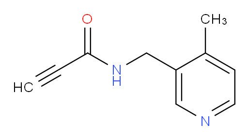 N-[(4-methylpyridin-3-yl)methyl]prop-2-ynamide