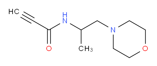 N-[1-(morpholin-4-yl)propan-2-yl]prop-2-ynamide