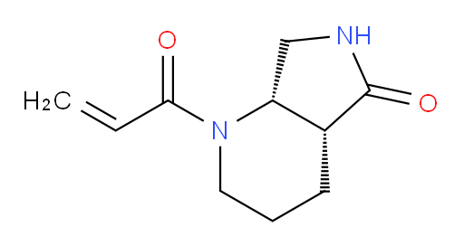 rac-(4aR,7aS)-1-(prop-2-enoyl)-octahydro-1H-pyrrolo[3,4-b]pyridin-5-one