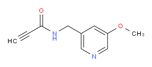 N-[(5-methoxypyridin-3-yl)methyl]prop-2-ynamide